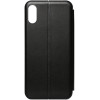 TOTO Book Rounded Leather Case iPhone XR Black - зображення 2