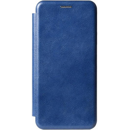   TOTO Book Rounded Leather Case iPhone XS Max Navy Blue