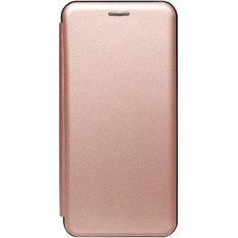   TOTO Book Rounded Leather Case iPhone XS Max Rose Gold