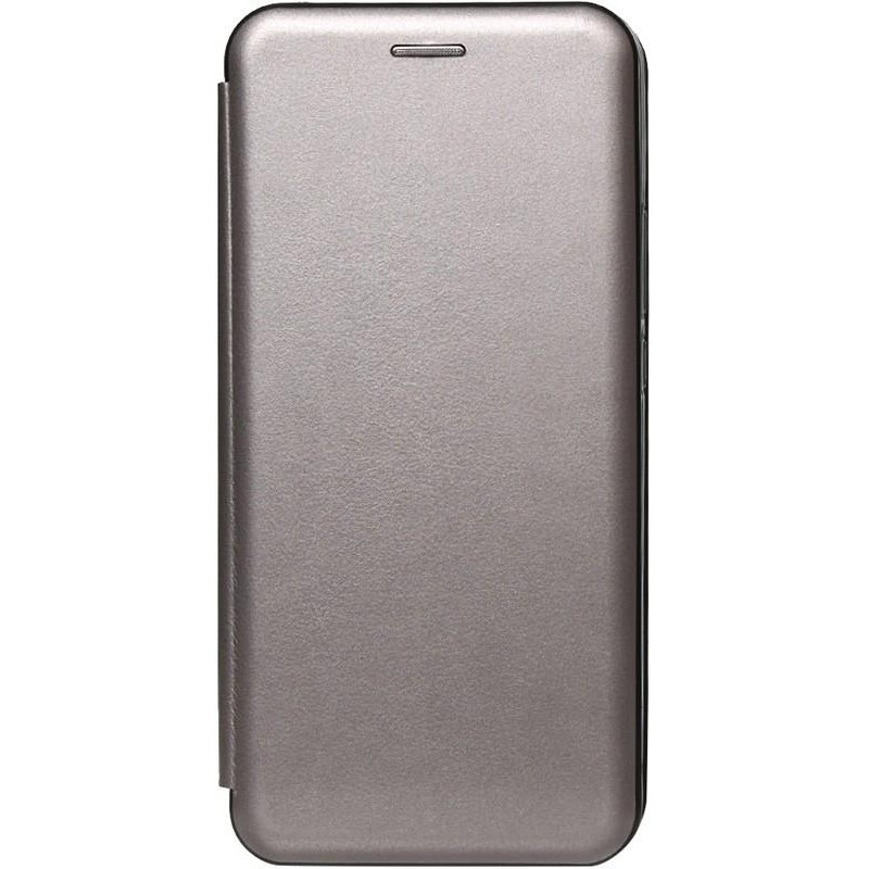 TOTO Book Rounded Leather Case Honor 10 Lite Gray - зображення 1