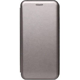 TOTO Book Rounded Leather Case Honor 10 Lite Gray