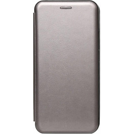   TOTO Book Rounded Leather Case Honor 10 Lite Gray