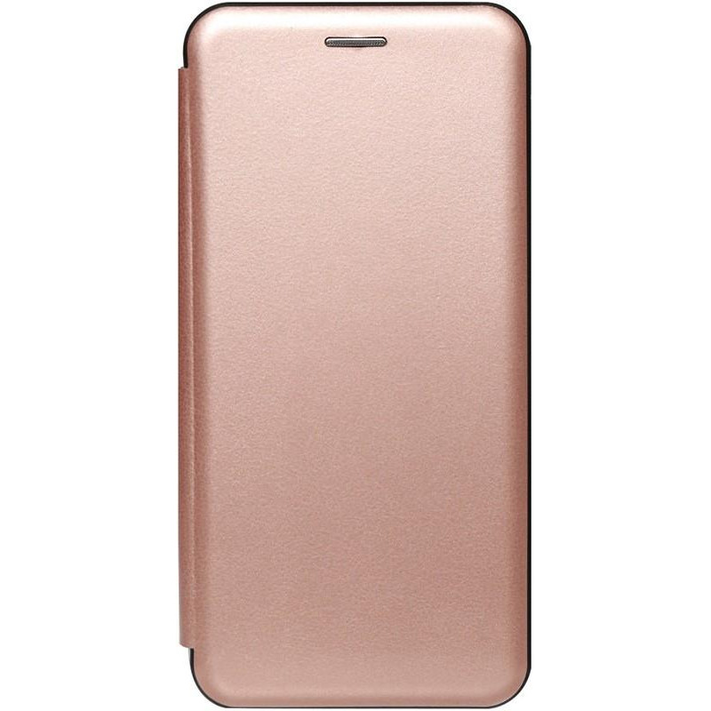 TOTO Book Rounded Leather Case Honor 10 Lite Rose Gold - зображення 1