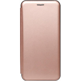 TOTO Book Rounded Leather Case Honor 10 Lite Rose Gold