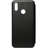 TOTO Book Rounded Leather Case Huawei P Smart 2019 Black - зображення 2