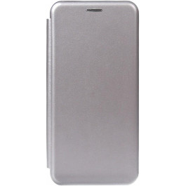 TOTO Book Rounded Leather Case Samsung Galaxy A50 Gray