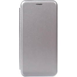 TOTO Book Rounded Leather Case Samsung Galaxy S9 Gray