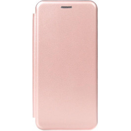 TOTO Book Rounded Leather Case Samsung Galaxy S9 Rose Gold