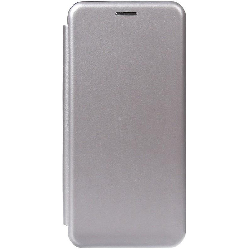 TOTO Book Rounded Leather Case Samsung Galaxy S9+ Gray - зображення 1