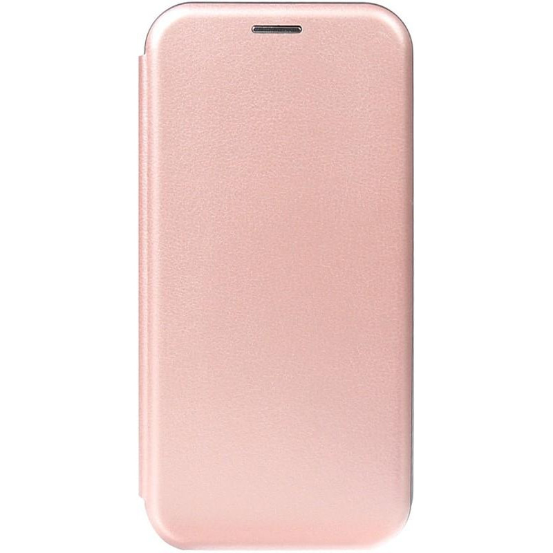 TOTO Book Rounded Leather Case Xiaomi Redmi 6 Pro Rose Gold - зображення 1