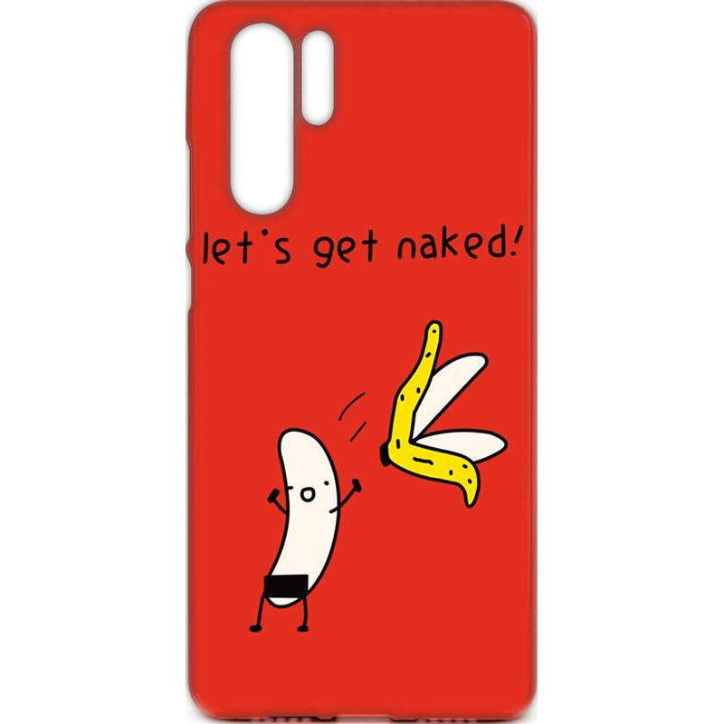 TOTO Cartoon Soft Silicone TPU Case Huawei P30 Pro Banana Red - зображення 1