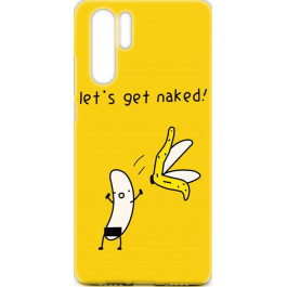 TOTO Cartoon Soft Silicone TPU Case Huawei P30 Pro Banana Yellow