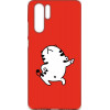 TOTO Cartoon Soft Silicone TPU Case Huawei P30 Pro Cat Red - зображення 1