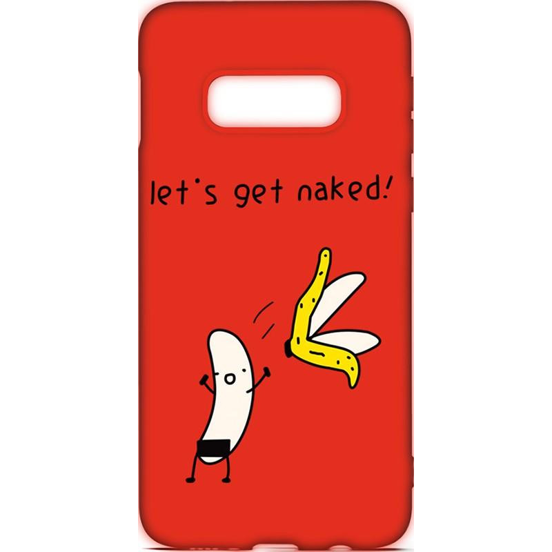 TOTO Cartoon Soft Silicone TPU Case Samsung Galaxy S10e Banana Red - зображення 1