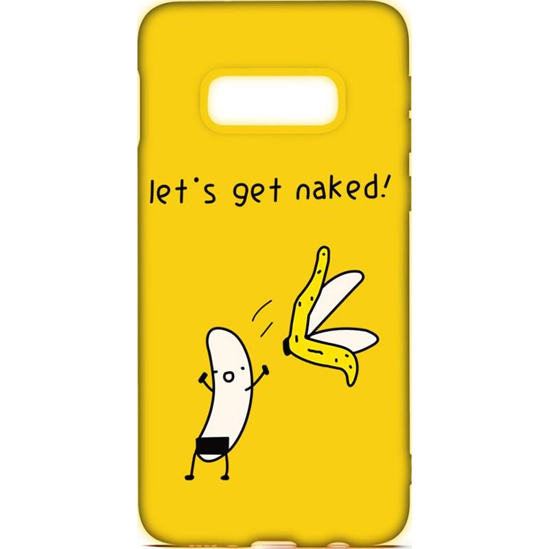 TOTO Cartoon Soft Silicone TPU Case Samsung Galaxy S10e Banana Yellow - зображення 1