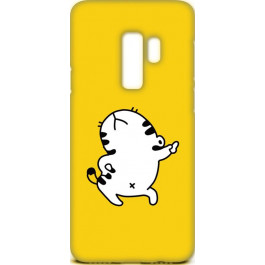 TOTO Cartoon Soft Silicone TPU Case Samsung Galaxy S9+ Cat Yellow