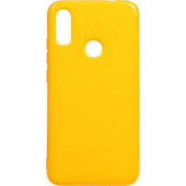TOTO Mirror TPU 2mm Case Xiaomi Redmi Note 7 Yellow