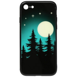 TOTO Night Light Print Glass Case iPhone 7/8 Full Moon