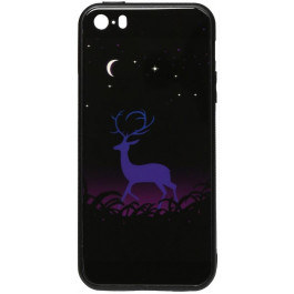   TOTO Night Light Print Glass Case iPhone SE/5s/5 Deer