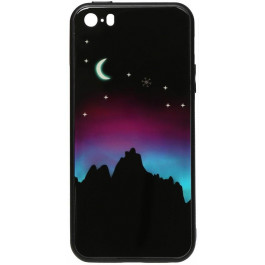 TOTO Night Light Print Glass Case iPhone SE/5s/5 Young Moon