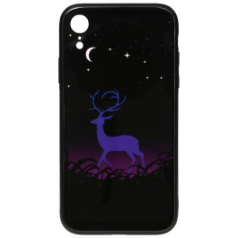 TOTO Night Light Print Glass Case iPhone XR Deer