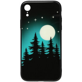 TOTO Night Light Print Glass Case iPhone XR Full Moon
