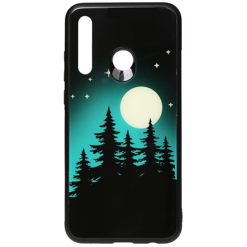 TOTO Night Light Print Glass Case Huawei P Smart+ 2019 Full Moon - зображення 1