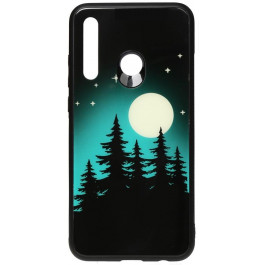   TOTO Night Light Print Glass Case Huawei P Smart+ 2019 Full Moon