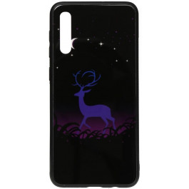 TOTO Night Light Print Glass Case Samsung Galaxy A50 Deer