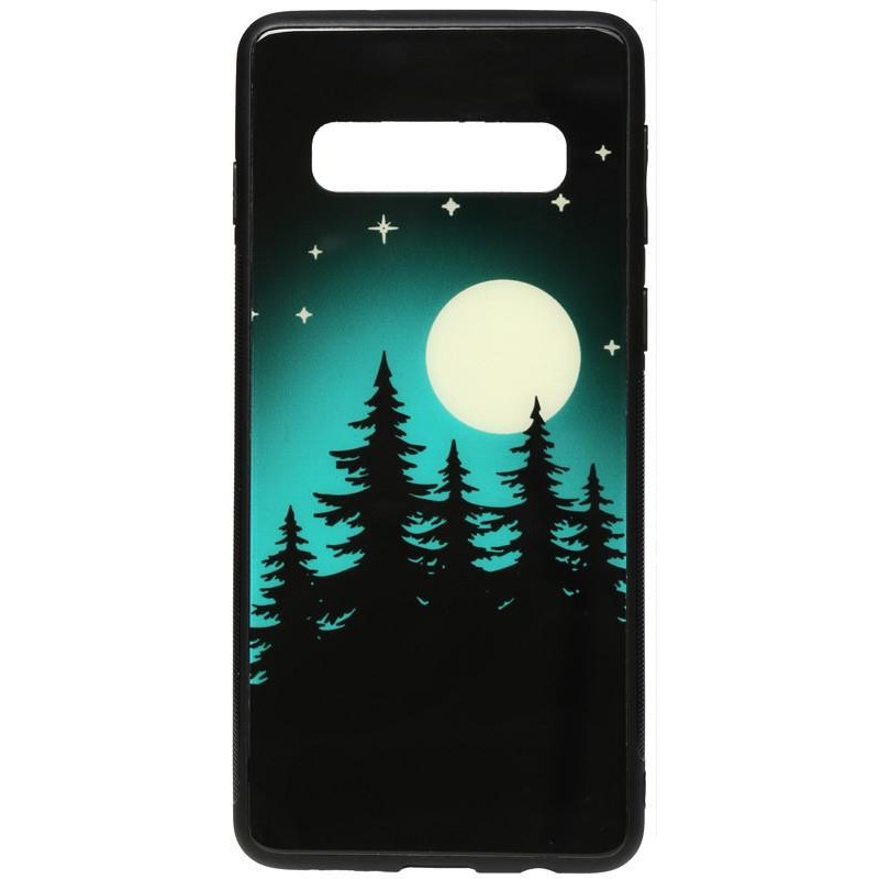 TOTO Night Light Print Glass Case Samsung Galaxy S10 Full Moon - зображення 1