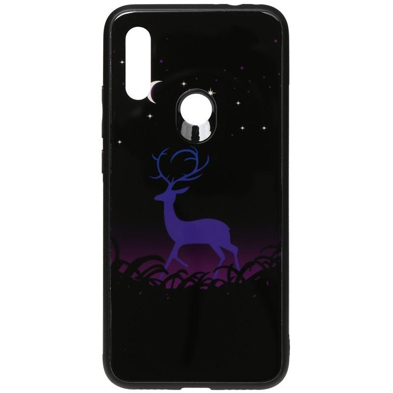 TOTO Night Light Print Glass Case Xiaomi Redmi 7 Deer - зображення 1