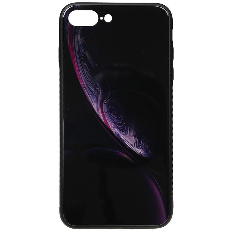 TOTO Print Glass Space Case iPhone 7 Plus/8 Plus Black - зображення 1