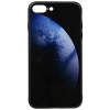 TOTO Print Glass Space Case iPhone 7 Plus/8 Plus Dark Blue - зображення 1
