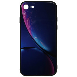 TOTO Print Glass Space Case iPhone 7/8 Blue
