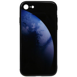 TOTO Print Glass Space Case iPhone 7/8 Dark Blue