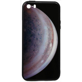 TOTO Print Glass Space Case iPhone SE/5s/5 Grey