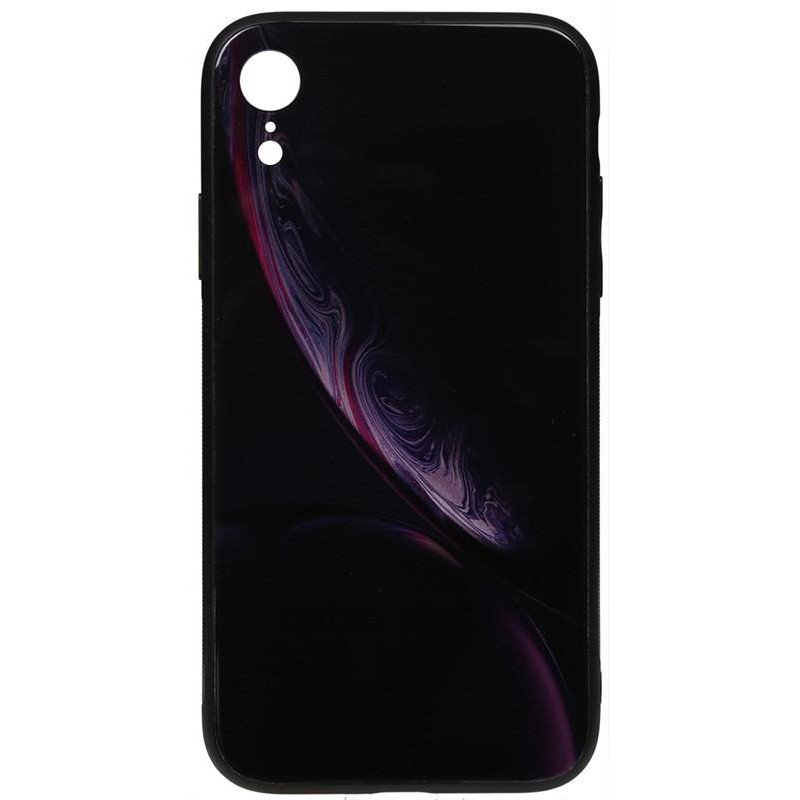 TOTO Print Glass Space Case iPhone XR Black - зображення 1