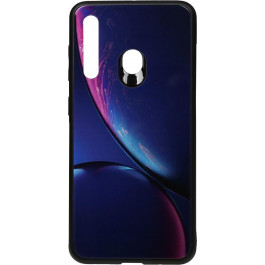 TOTO Print Glass Space Case Huawei P Smart+ 2019 Blue