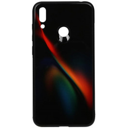 TOTO Print Glass Space Case Huawei Y7 2019 Flash