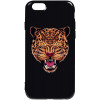 TOTO Pure TPU 2mm Print Case iPhone 6/6s #27 Leopard Black - зображення 1