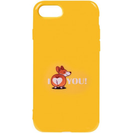 TOTO Pure TPU 2mm Print Case iPhone 7/8 #68 Korgias Yellow