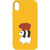 TOTO Pure TPU 2mm Print Case iPhone X/XS #13 Bears Yellow - зображення 1
