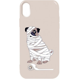 TOTO Pure TPU 2mm Print Case iPhone XS Max #15 Dog Mumiya Stone