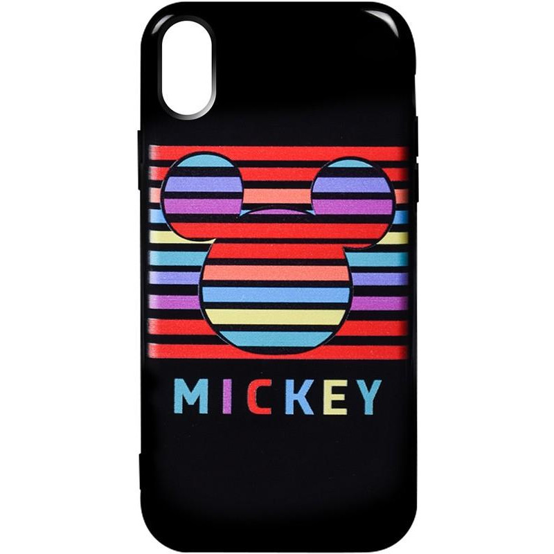 TOTO Pure TPU 2mm Print Case iPhone XS Max #49 Mickey Black - зображення 1