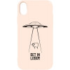 TOTO Pure TPU 2mm Print Case iPhone XS Max #70 Get Loser Sand pink - зображення 1