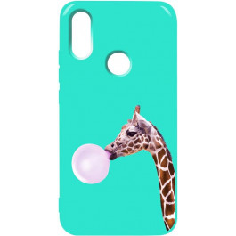 TOTO Pure TPU 2mm Print Case Xiaomi Redmi 7 #37 Giraff Gum Mint