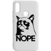 TOTO Pure TPU 2mm Print Case Xiaomi Redmi 7 #4 Cat Nope White - зображення 1