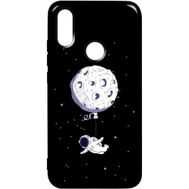 TOTO Pure TPU 2mm Print Case Xiaomi Redmi 7 #47 Space Moon Black
