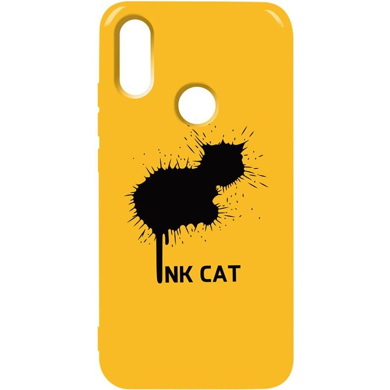 TOTO Pure TPU 2mm Print Case Xiaomi Redmi 7 #48 Inkcat Yellow - зображення 1