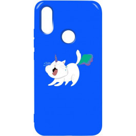 TOTO Pure TPU 2mm Print Case Xiaomi Redmi 7 #6 Cat Puk Blue